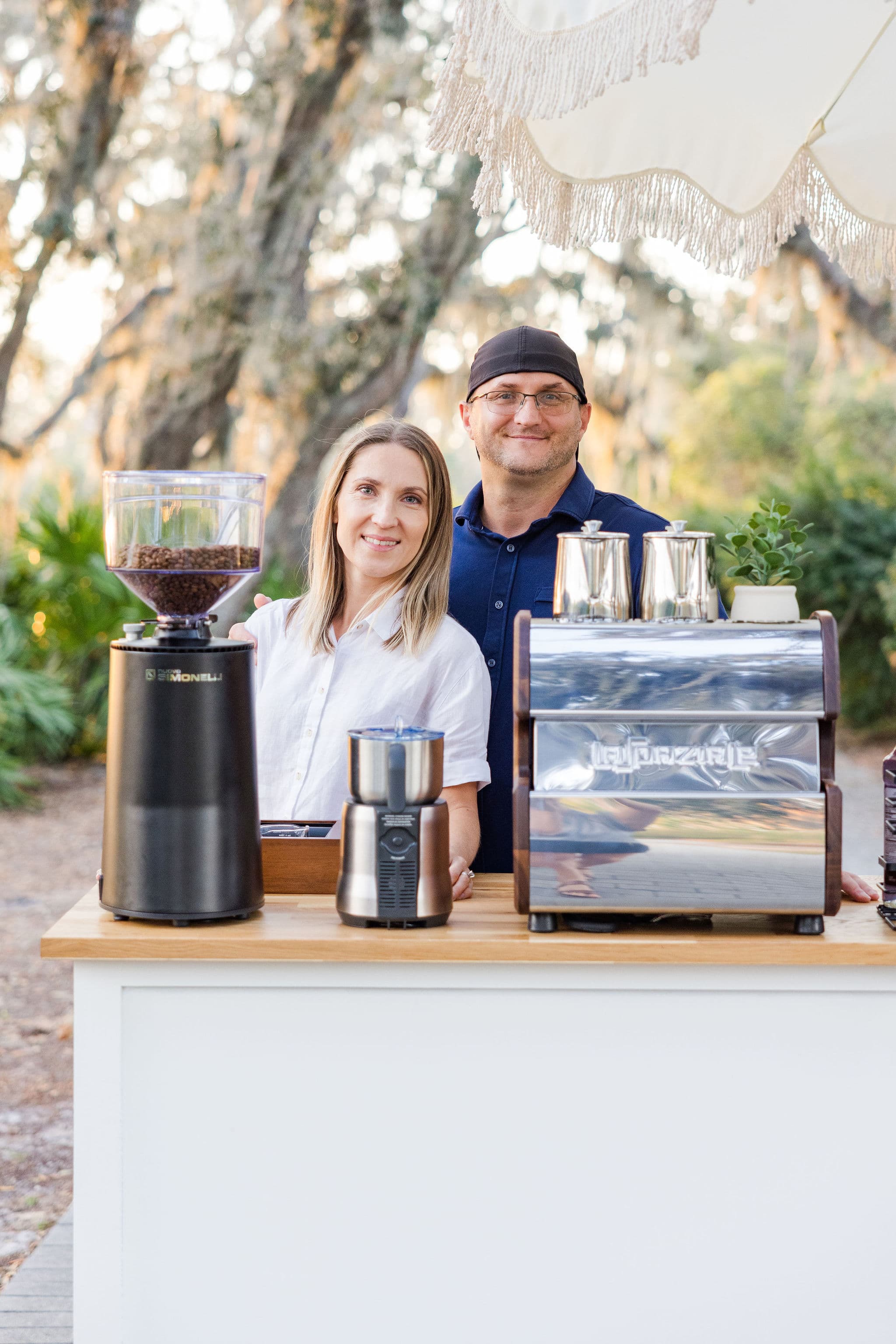 Wedding Coffee Cart